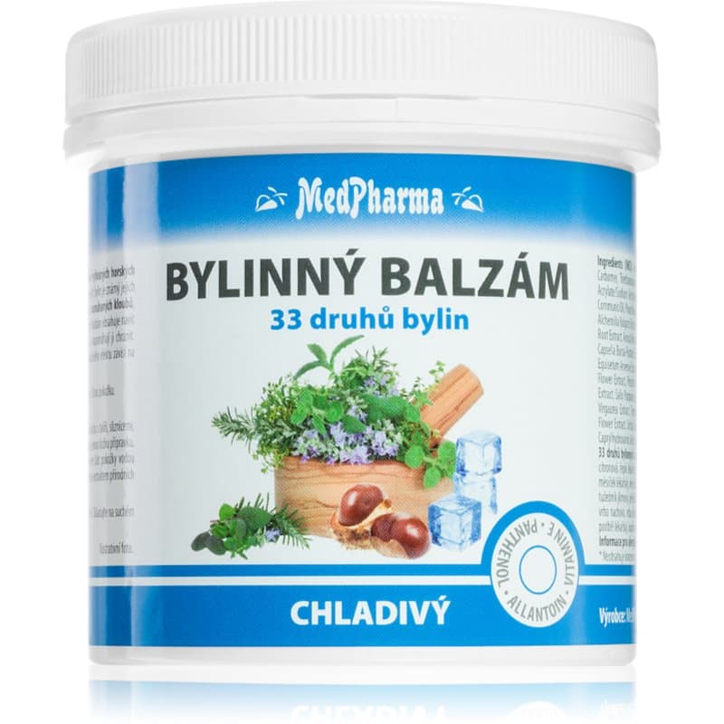 MedPharma Herbal cooling balm Natuurlijke Balsem voor vermoeide spieren 250 ml