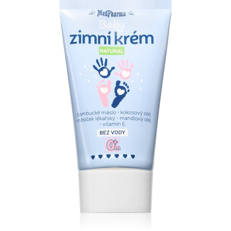 MedPharma Baby Zimní krém NATURAL Crème Bescherming tegen kou en wind 75 g