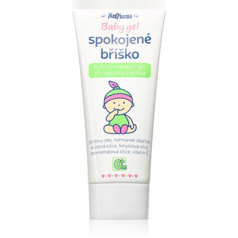 MedPharma baby gel Spokojené bříško Massage Gel voor Kinderen vanaf Geboorte 100 ml