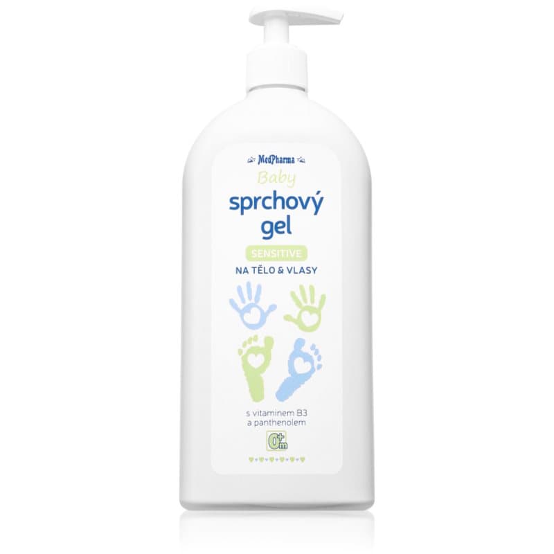 MedPharma Sprchový gel Sensitive baby Shampoo en Douchegel voor Kinderen 500 ml