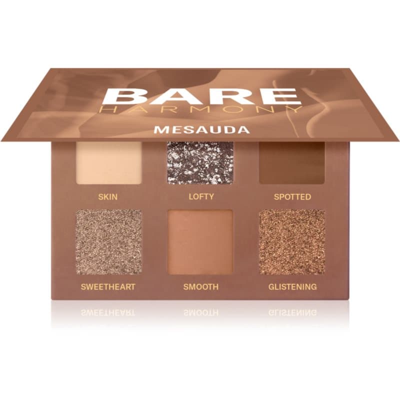 Mesauda Bare Harmony Oogschaduw Palette Tint 206 Timeless Nude 6x1 g