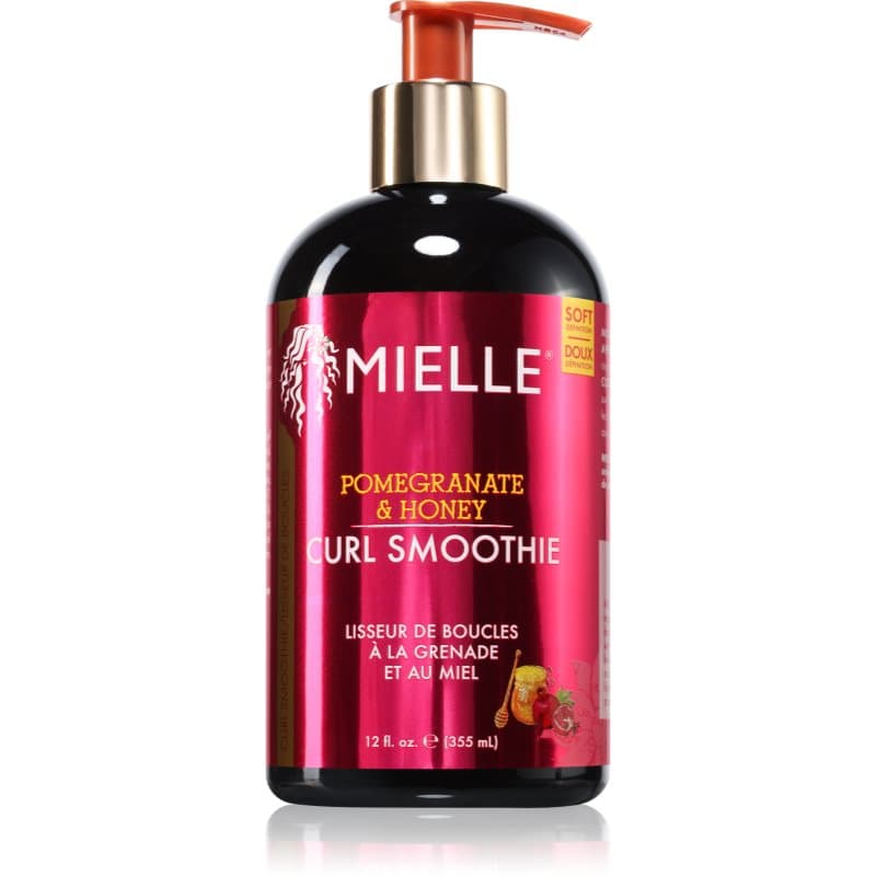 Mielle Pomegranate & Honey Curl Smoothie Voedende Leave-In Conditioner voor krullend haar 355 ml