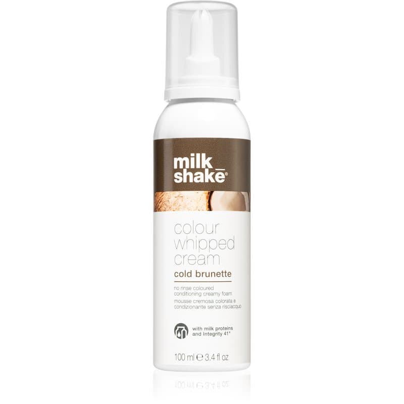 milk_shake® Colour Whipped Cream toniserende schuim voor Alle Haartypen Cold Brunette 100 ml