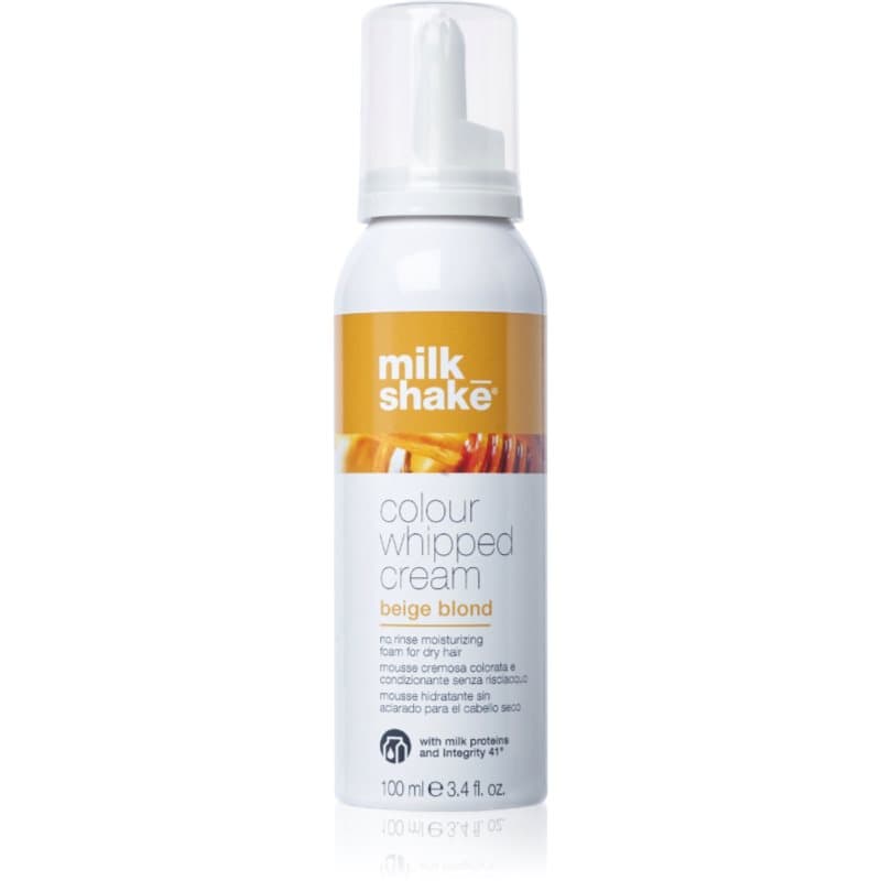 milk_shake® Colour Whipped Cream toniserende schuim voor Alle Haartypen Beige Blond 100 ml