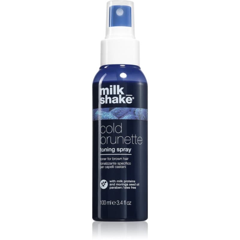 milk_shake® Cold Brunette Toning Spray Spray voor het neutraliseren van koperkleurige ondertonen 100 ml