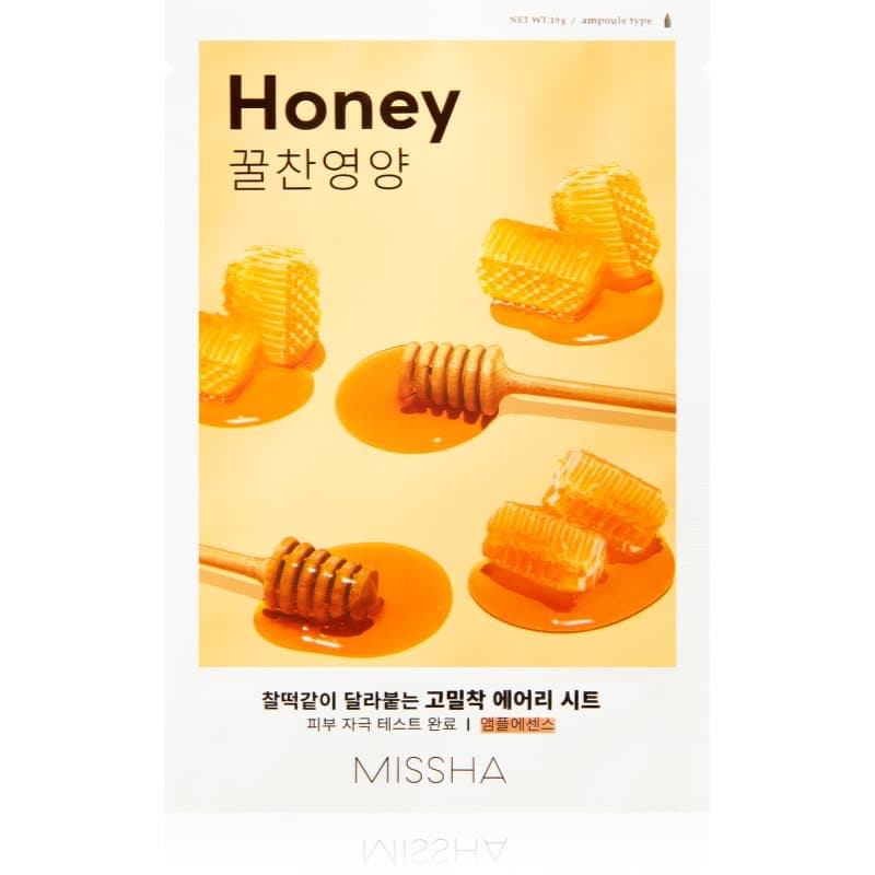 Missha Airy Fit Honey verhelderende sheet mask 19 g