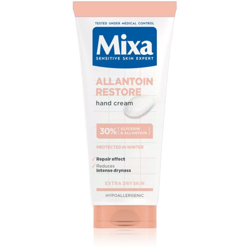 Mixa Anti-Dryness Hand en Nagelcrème voor Extra Droge Huid 100 ml