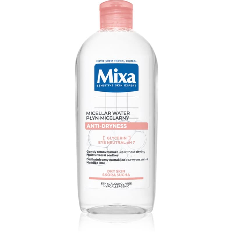 Mixa Anti-Dryness Micellair Water tegen Uitdroging 400 ml