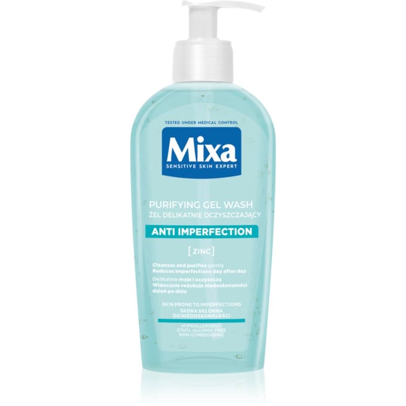 Mixa Anti-Imperfection Zeepvrije Reinigingsgel 200 ml