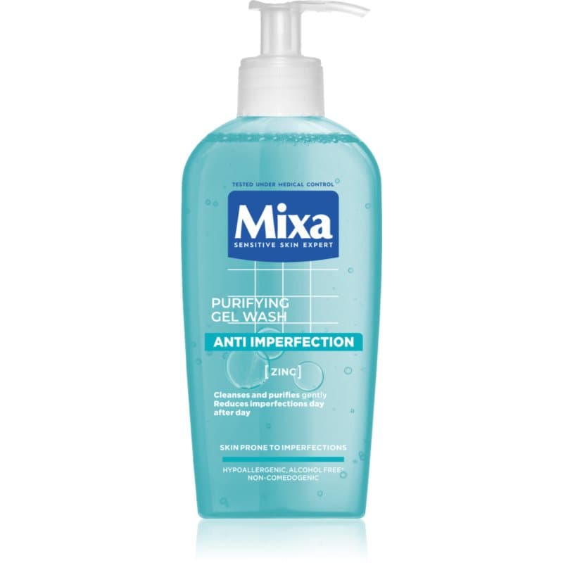 MIXA Anti-Imperfection Zeepvrije Reinigingsgel 200 ml