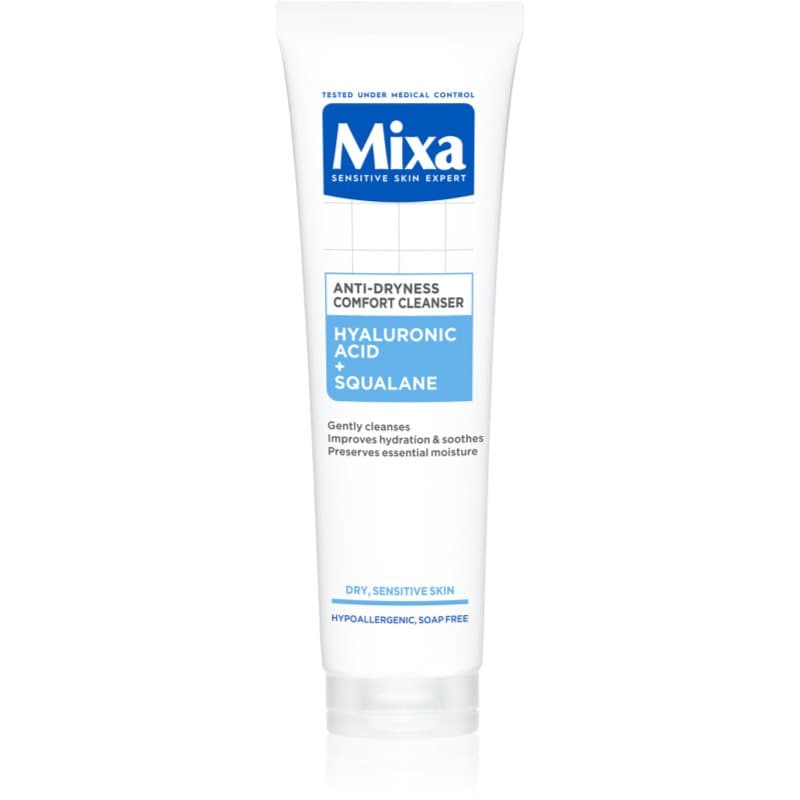 MIXA Anti-Dryness Comfort Cleanser Gezichtsreinigend Gel tegen Huiduitdroging 150 ml