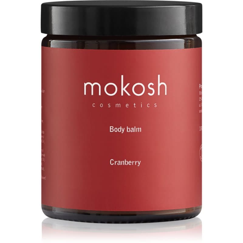 Mokosh Cranberry Body balm met Voedende Werking 180 ml