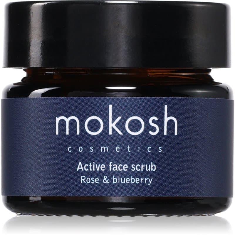 Mokosh Rose & Blueberry verhelderende peeling 15 ml
