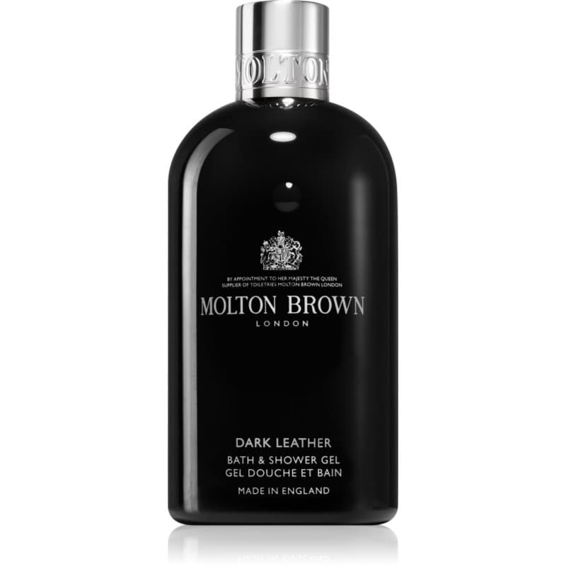 Molton Brown Dark Leather Bath & Shower Gel Ontspannende Bad en Douche Gel 300 ml