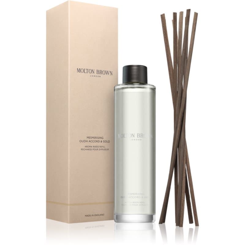 Molton Brown Oudh Accord & Gold aroma-diffuser navulling 150 ml