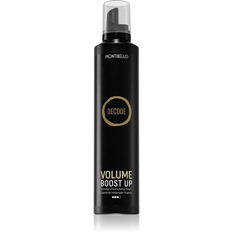 Montibello Decode Volume Boost Up Styling Schuim  met Extra Sterke Fixatie 300 ml