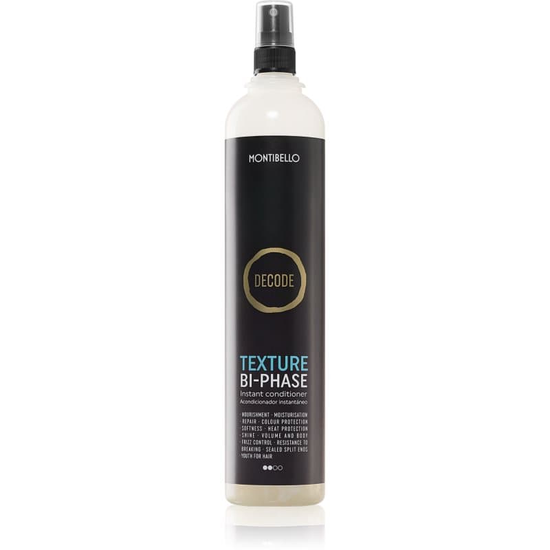Montibello Decode Texture BI-PHASE Leave-In Conditioner voor Makkelijk doorkambaar Haar 400 ml