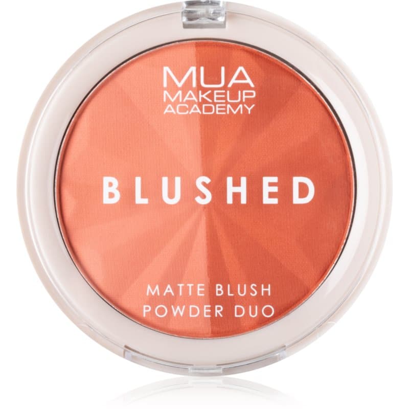 MUA Makeup Academy Blushed Powder Blusher Poeder Blush Tint Peach Fizz 5 g