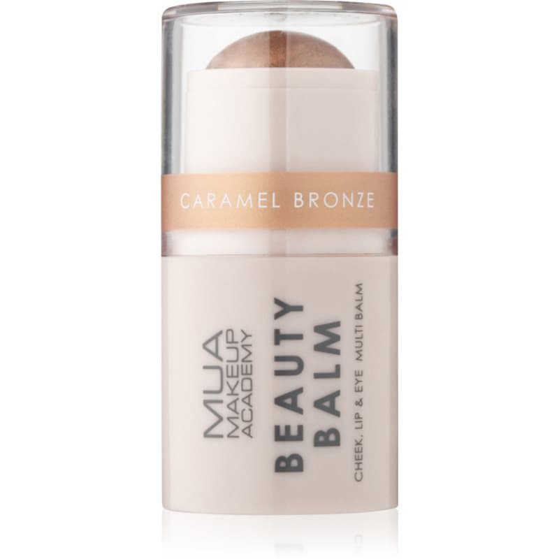 MUA Makeup Academy Beauty Balm romig glansmiddel in Stick Tint Caramel Bronze 4 g