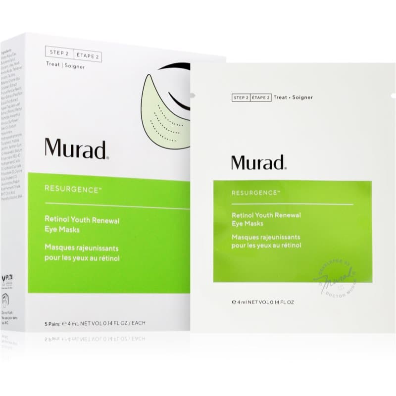 Murad Dr. Zion x Murad Oogmasker in Pleister Vorm met Ratinol 5 st