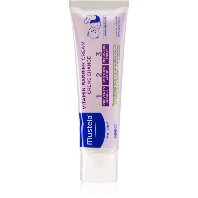 Mustela Bébé Berschermings Crème tegen Luieruitslag voor Baby's 50 ml