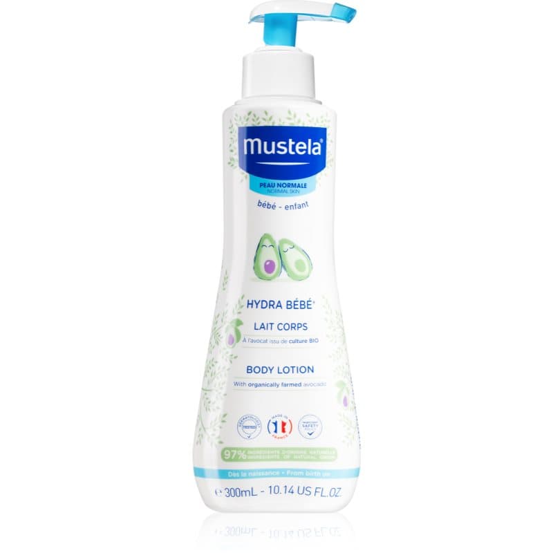 Mustela Bébé Hydra Bébé Hydraterende Bodylotion voor Baby Huidje 300 ml