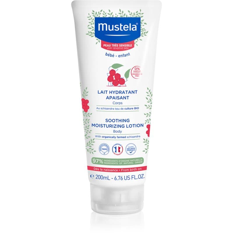 Mustela Bébé Kalmerende Body Milk voor Kinderen vanaf Geboorte 200 ml