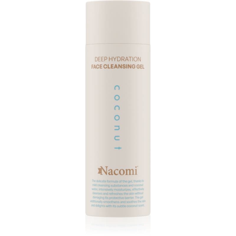 Nacomi Deep hydration Reinigingsgel Coconut 140 ml