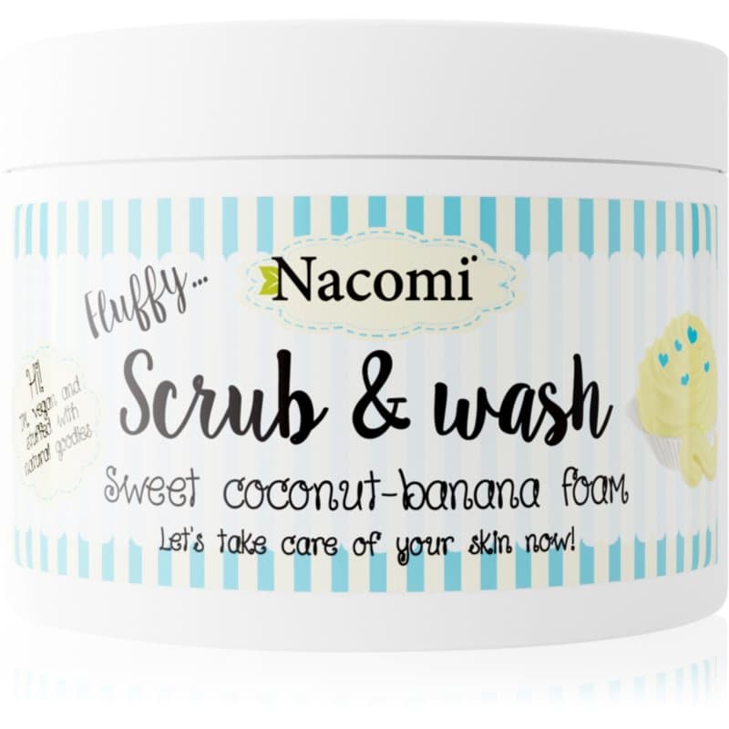 Nacomi Fluffy... Sweet Coconut-Banana Wasschuim 180 ml