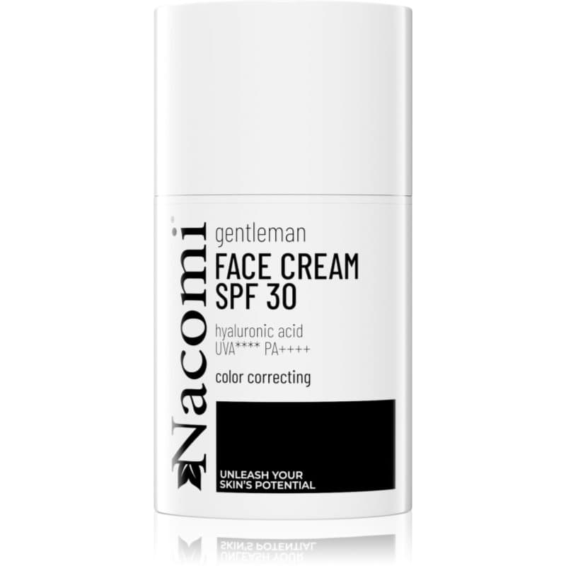 Nacomi Gentleman Hydraterende Crème SPF 30 voor Mannen  50 ml