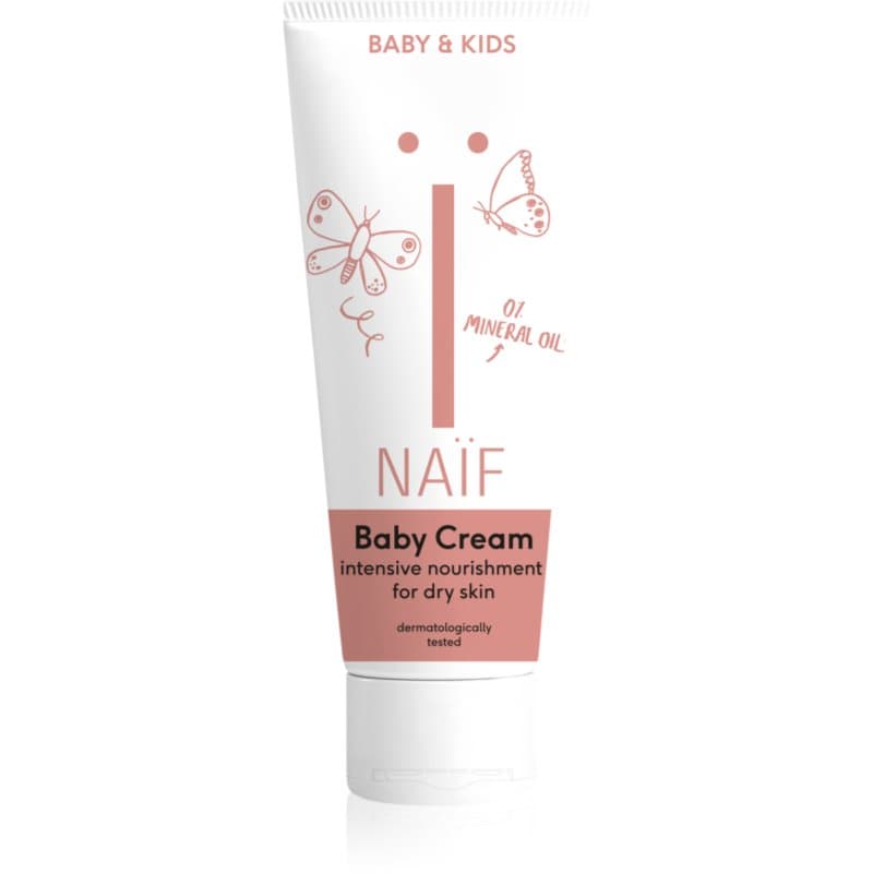 Naif Baby & Kids Baby Cream Verzorgende Crème voor Kinderen vanaf Geboorte 75 ml