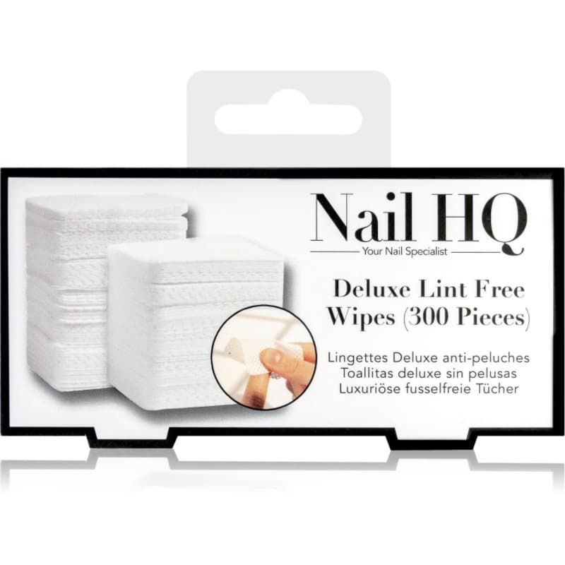 Nail HQ Deluxe Lint Free Wipes Reinigende Pads voor Nagels 300 st