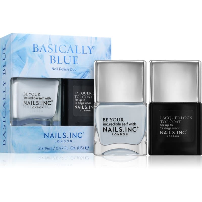 Nails Inc. Basically Blue nagellak set