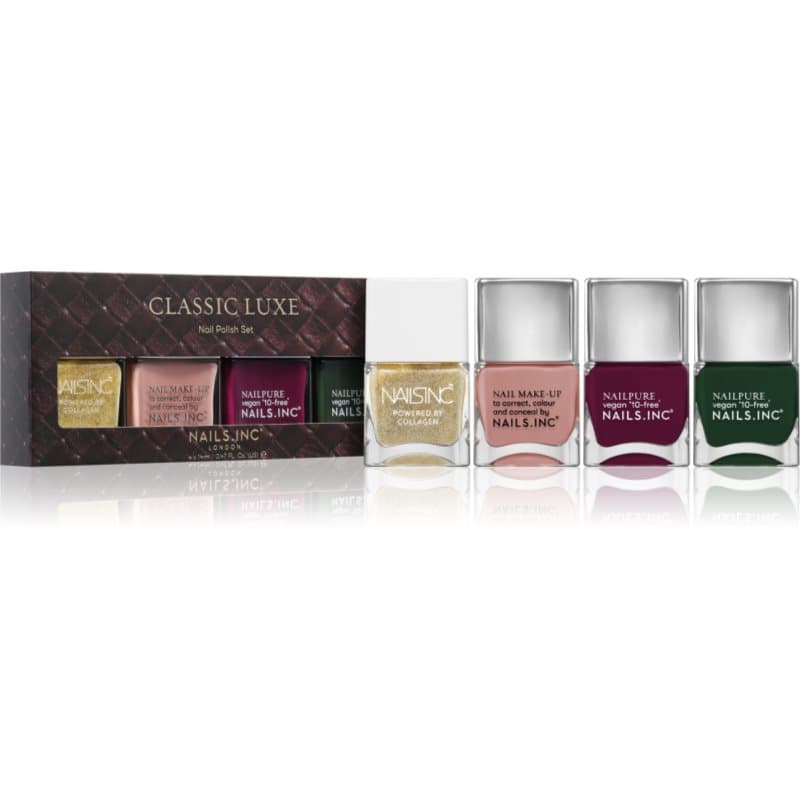 Nails Inc. Classic Luxe nagellak set