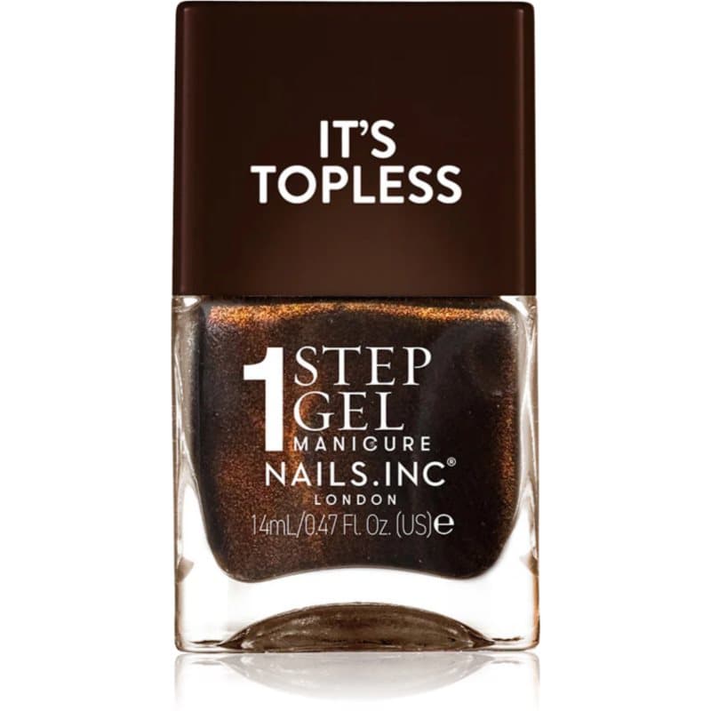 Nails Inc. It’s Topless Gel Nagellak voor Langdurige Effect Tint Zöe 14 ml