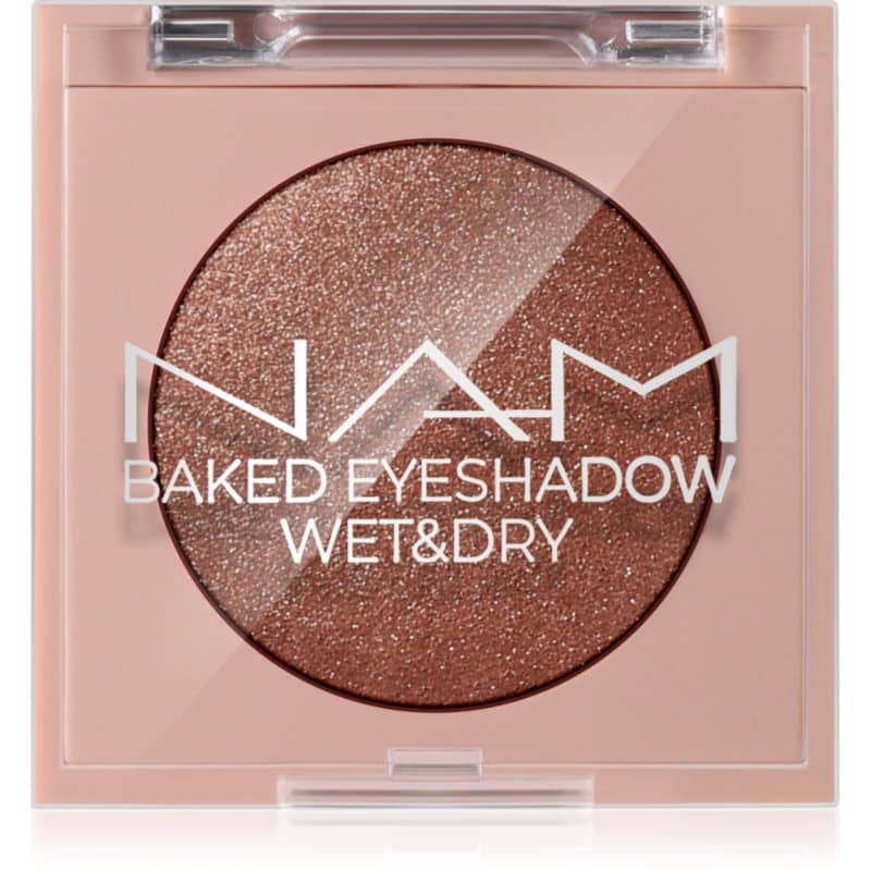 NAM Baked Eyeshadow glinsterende oogschaduwen 03 Gold Rush 4 g