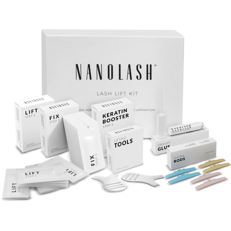 Nanolash Lash Lift Kit set voor wimperlifting en -laminering