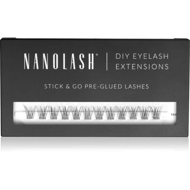 Nanolash DIY Eyelash Extensions set voor wimperverlenging thuis Classy 36 st