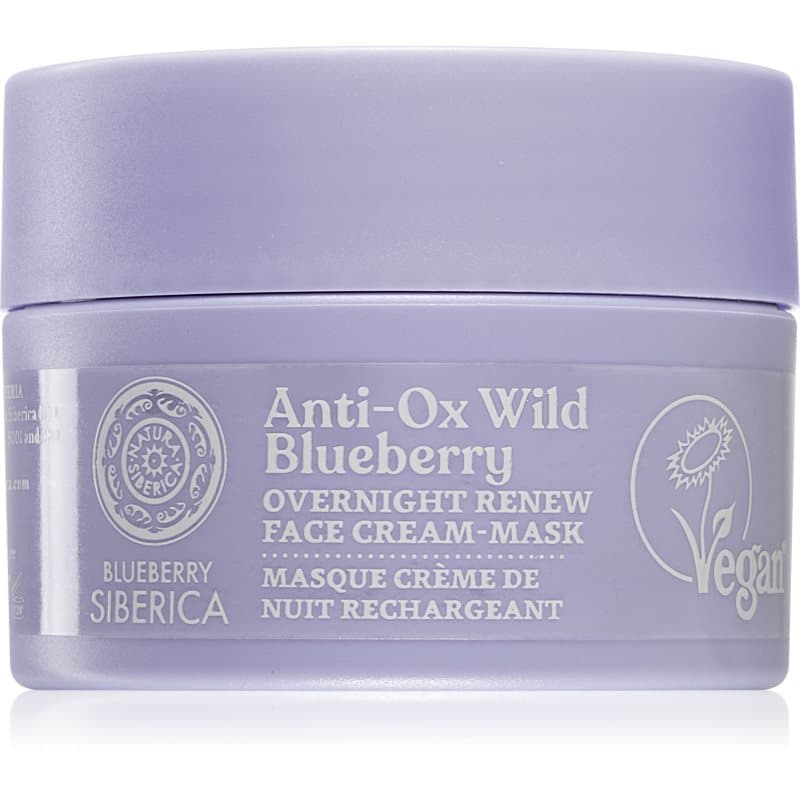 Natura Siberica Anti-Ox Wild Blueberry Herstellende nacht crème-masker 50 ml