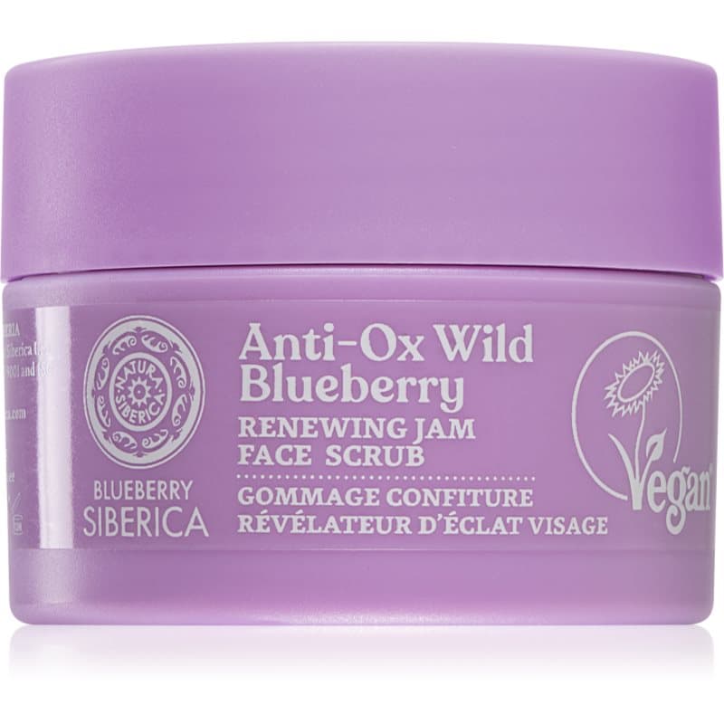 Natura Siberica Anti-Ox Wild Blueberry Vernieuwende Peeling voor het Gezicht 50 ml