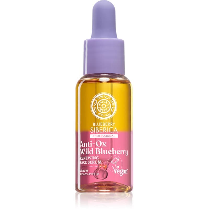 Natura Siberica Anti-Ox Wild Blueberry Vernieuwende Gezichtsserum 30 ml