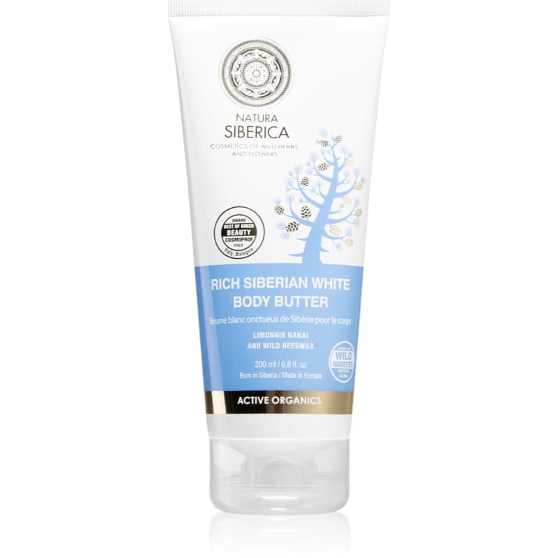 Natura Siberica Active Organics Body Butter tegen Cellulite 200 ml