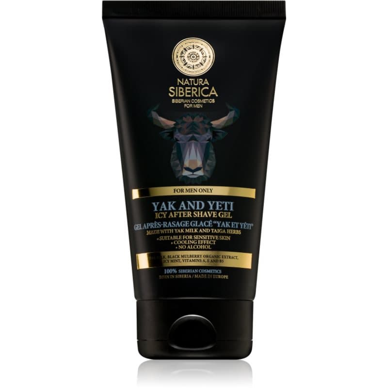 Natura Siberica For Men Only Aftershave gel voor Regeneratie van de Huid 150 ml