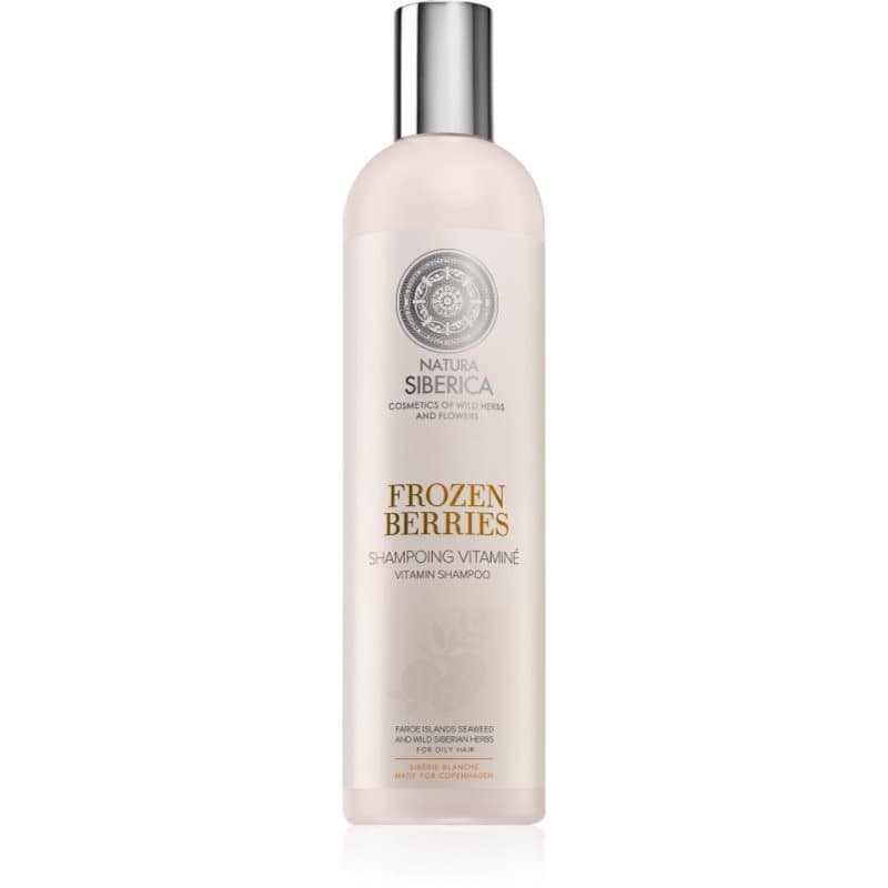 Natura Siberica Copenhagen Frozen Berries vitaminenshampoo voor Vet Haar 400 ml