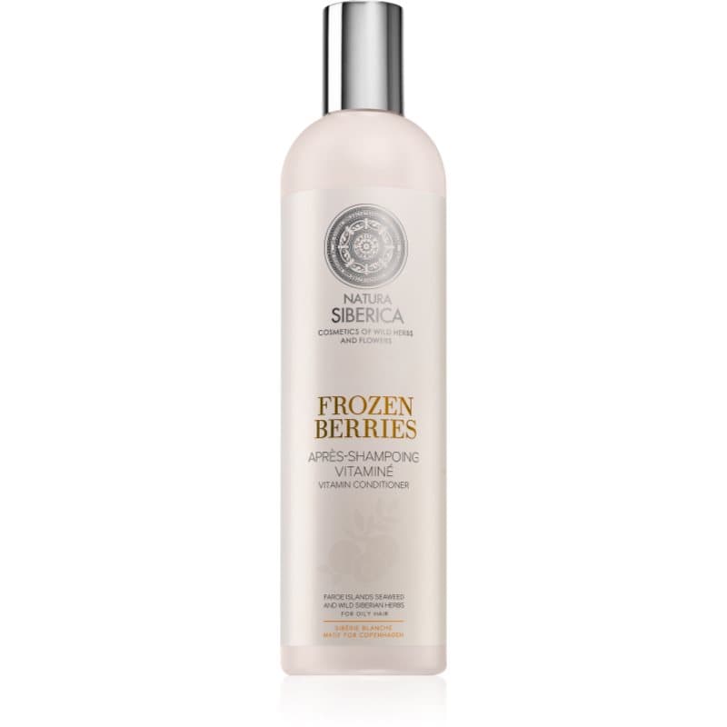 Natura Siberica Copenhagen Frozen Berries vitaminenconditioner voor Vet Haar 400 ml