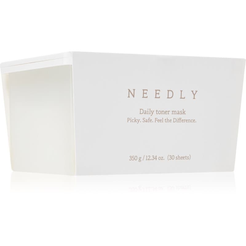 NEEDLY Daily Toner Mask hydraterende sheet mask met kalmerend effect Grote Verpakking 30 st