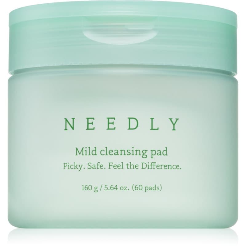 NEEDLY Mild Cleansing Pad make-up remover pads voor Perfecte Reiniging van de Huid 60 st