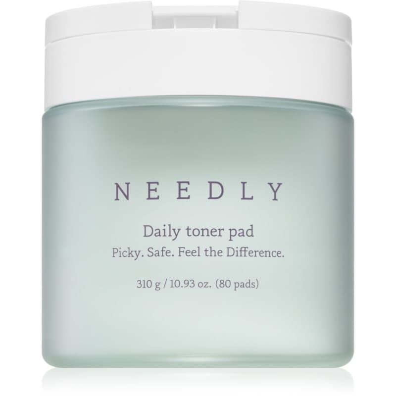 NEEDLY Daily Toner Pad Exfolierende Pads voor Vette en Problematische Huid 80 st