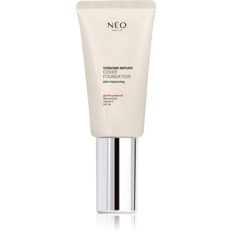NEO MAKE UP Intense Serum Cover Foundation Foundation voor Natuurlijke Uitstraling SPF 30 Tint 03 Natural 30 ml
