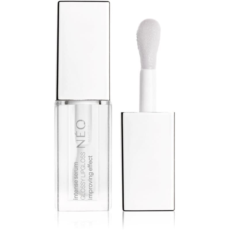NEO MAKE UP Intense Serum Glossy Lipgloss Verzorgende Lipgloss Tint 01 Transparent 5 ml